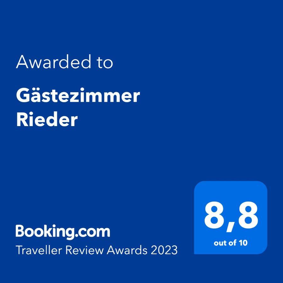 Gaestezimmer Rieder Staatz Esterno foto